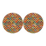 Ethnic Mandala Bohemian Pattern Print Car Coasters