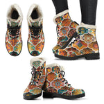 Ethnic Mandala Bohemian Pattern Print Comfy Boots GearFrost