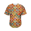 Ethnic Mandala Bohemian Pattern Print Men's Baseball Jersey