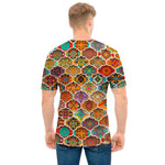 Ethnic Mandala Bohemian Pattern Print Men's T-Shirt