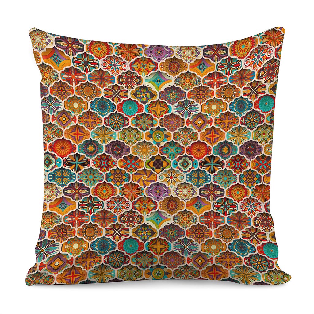 Ethnic Mandala Bohemian Pattern Print Pillow Cover
