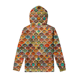 Ethnic Mandala Bohemian Pattern Print Pullover Hoodie