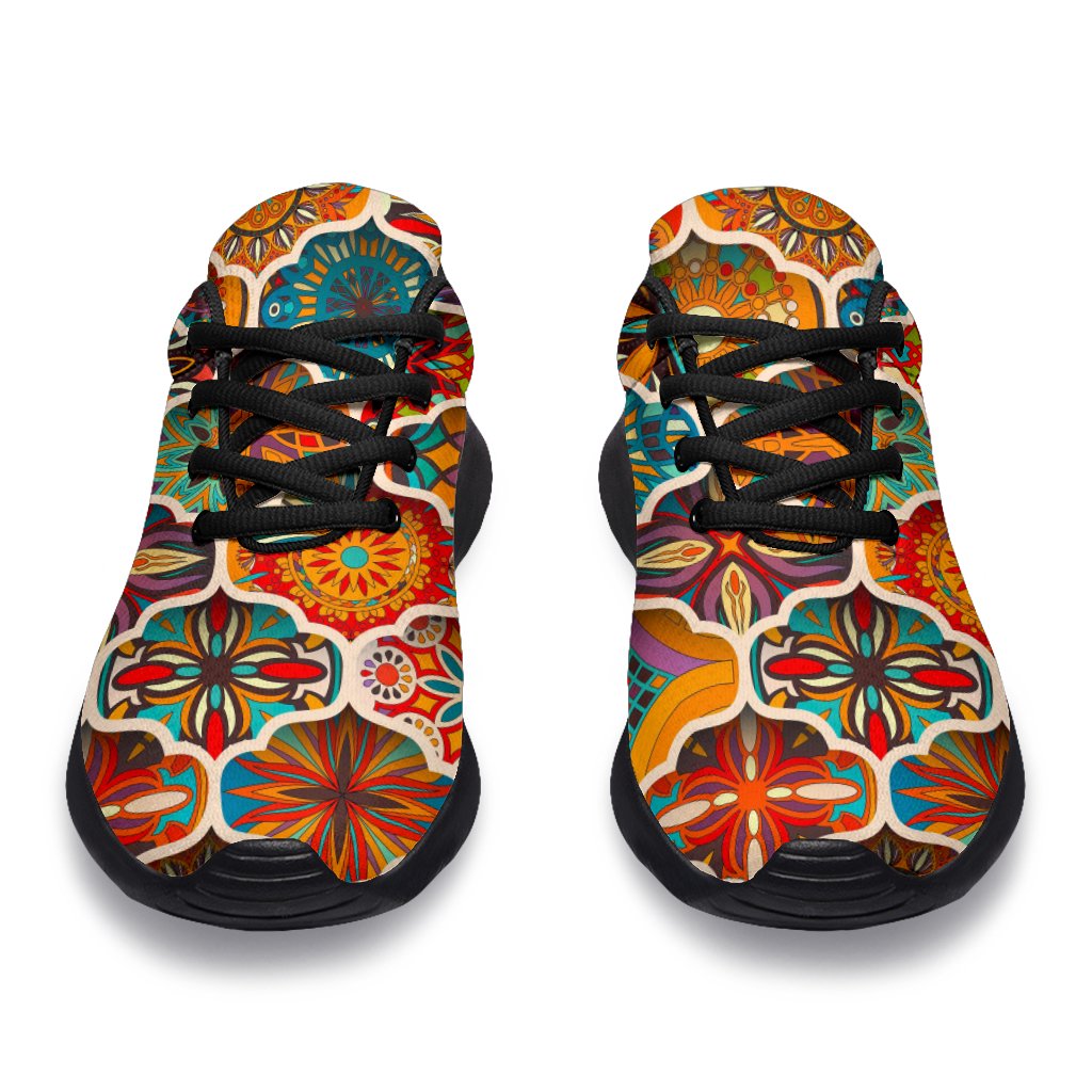 Ethnic Mandala Bohemian Pattern Print Sport Shoes GearFrost