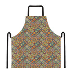 Ethnic Mandala Patchwork Pattern Print Apron