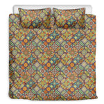 Ethnic Mandala Patchwork Pattern Print Duvet Cover Bedding Set