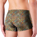 Ethnic Mandala Patchwork Pattern Print Men's Boxer Briefs