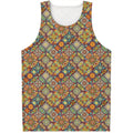 Ethnic Mandala Patchwork Pattern Print Men's Tank Top