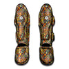 Ethnic Mandala Patchwork Pattern Print Muay Thai Shin Guard