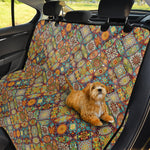 Ethnic Mandala Patchwork Pattern Print Pet Car Back Seat Cover
