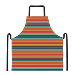Ethnic Mexican Blanket Pattern Print Apron