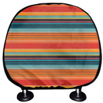 Ethnic Mexican Blanket Pattern Print Car Headrest Covers