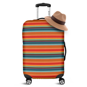 Ethnic Mexican Blanket Pattern Print Luggage Cover