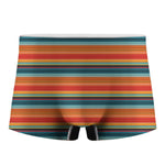 Ethnic Mexican Blanket Pattern Print Men's Boxer Briefs