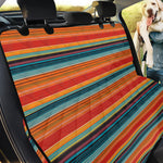 Ethnic Mexican Blanket Pattern Print Pet Car Back Seat Cover