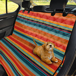 Ethnic Mexican Blanket Pattern Print Pet Car Back Seat Cover