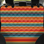 Ethnic Mexican Blanket Pattern Print Pet Car Back Seat Cover