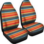Ethnic Mexican Blanket Pattern Print Universal Fit Car Seat Covers