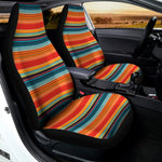 Ethnic Mexican Blanket Pattern Print Universal Fit Car Seat Covers