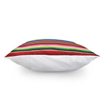 Ethnic Mexican Blanket Stripe Print Pillow Cover