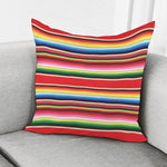 Ethnic Mexican Blanket Stripe Print Pillow Cover