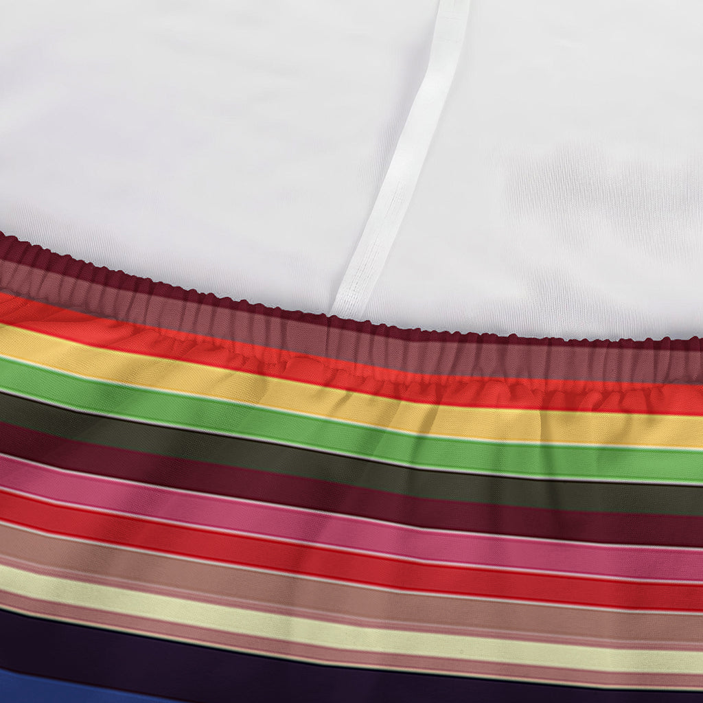 Ethnic Mexican Blanket Stripe Print Sofa Cover