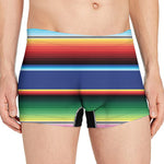 Ethnic Mexican Serape Pattern Print Men's Boxer Briefs