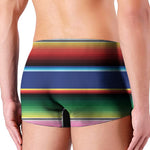 Ethnic Mexican Serape Pattern Print Men's Boxer Briefs