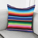Ethnic Mexican Serape Pattern Print Pillow Cover