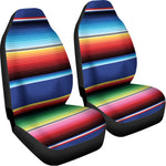 Ethnic Mexican Serape Pattern Print Universal Fit Car Seat Covers