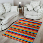 Ethnic Mexican Woven Pattern Print Area Rug