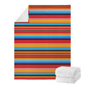 Ethnic Mexican Woven Pattern Print Blanket