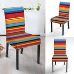 Ethnic Mexican Woven Pattern Print Dining Chair Slipcover