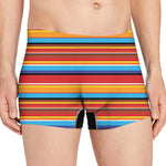 Ethnic Mexican Woven Pattern Print Men's Boxer Briefs