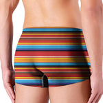 Ethnic Mexican Woven Pattern Print Men's Boxer Briefs