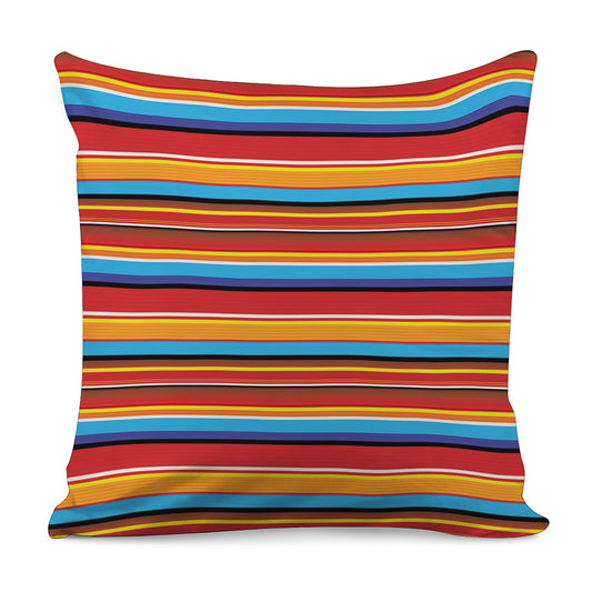 Ethnic Mexican Woven Pattern Print Pillow Cover