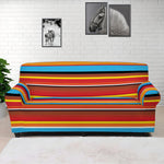 Ethnic Mexican Woven Pattern Print Sofa Cover