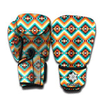 Ethnic Native American Pattern Print Boxing Gloves