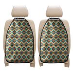 Ethnic Native American Pattern Print Car Seat Organizers