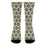 Ethnic Native American Pattern Print Crew Socks