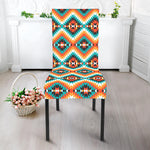 Ethnic Native American Pattern Print Dining Chair Slipcover