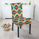 Ethnic Native American Pattern Print Dining Chair Slipcover