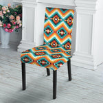 Ethnic Native American Pattern Print Dining Chair Slipcover