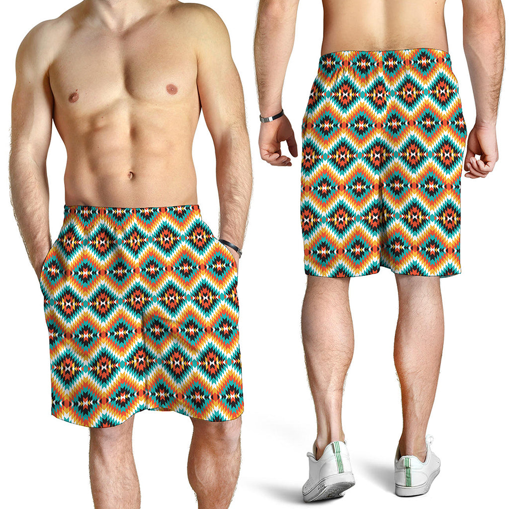 Ethnic Native American Pattern Print Men's Shorts