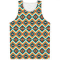 Ethnic Native American Pattern Print Men's Tank Top