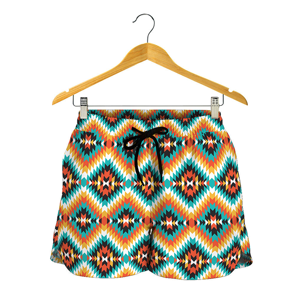 Ethnic Native American Pattern Print Women's Shorts