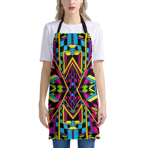 Ethnic Psychedelic Trippy Print Apron