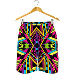 Ethnic Psychedelic Trippy Print Men's Shorts