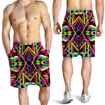 Ethnic Psychedelic Trippy Print Men's Shorts