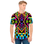 Ethnic Psychedelic Trippy Print Men's T-Shirt