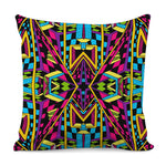 Ethnic Psychedelic Trippy Print Pillow Cover